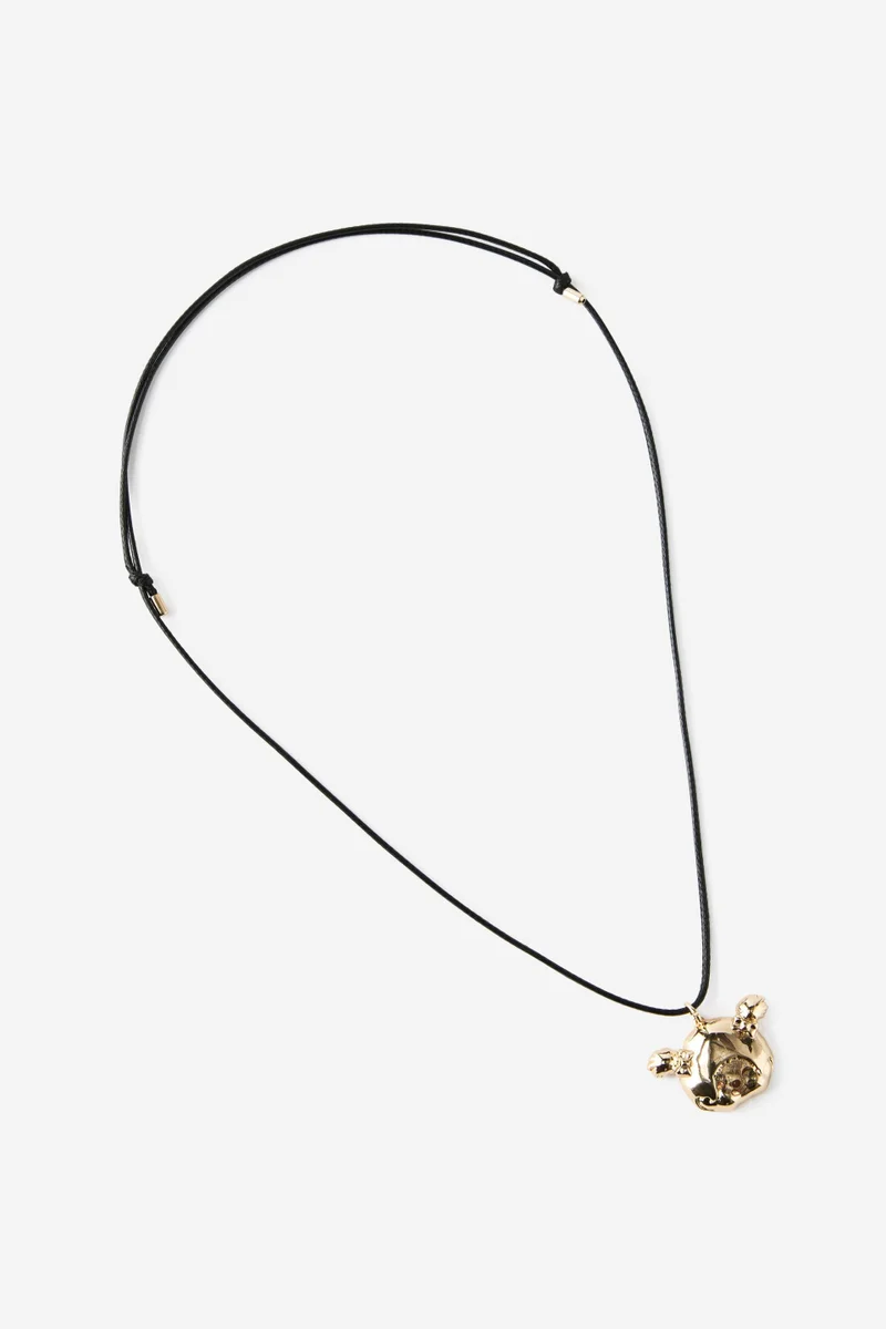Rubi Monchhichi Cord Pendant Necklace