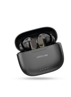 GREEN LION Panama Wireless Earbuds /4 Hours Play Time/Hands-Free Calls/Effective Distance: 12M- Black  - Image 1