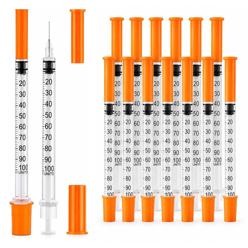 HIYAHB 15pcs 1ml Dispensing Tool, Indivdually Sterile Packaging, 1ml 0.3x13mm 30G, Plastic Multiple Uses Measuring Tool - Image 1