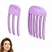 Wonglea Hair Volume Clip 2 Pack for Fluffy Hairstyles, No-Crease Hair Volumizing Clip Comb, Root Lifting Volume Booster Tool for Full, High Crown Look, Ideal for Blow-Dry Styling for Men & Women - Image 2