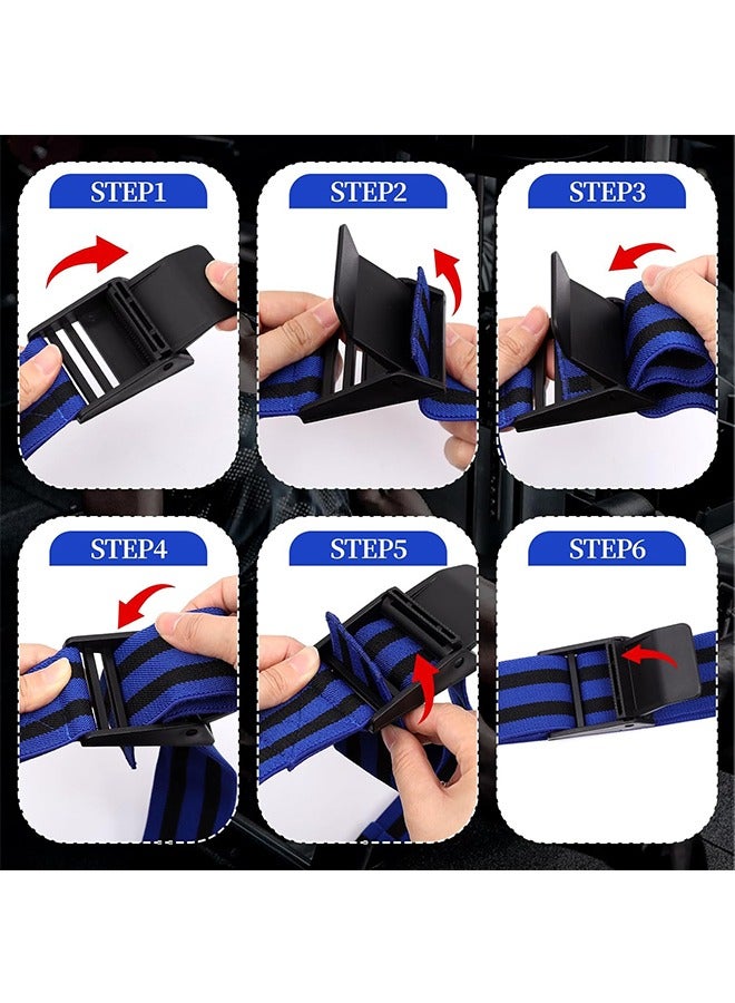 Generic 4 Pack Exercise Bands , (2 Bicep Bands,2 Leg Bands and Storage Bag), Training Bands for Exercising Squat, Thigh - Image 2