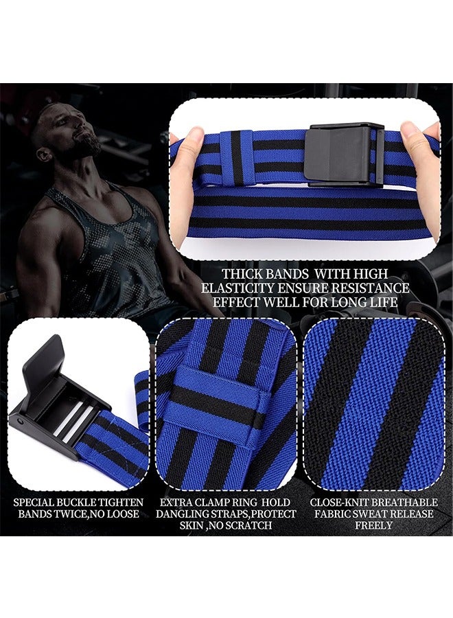 Generic 4 Pack Exercise Bands , (2 Bicep Bands,2 Leg Bands and Storage Bag), Training Bands for Exercising Squat, Thigh - Image 3