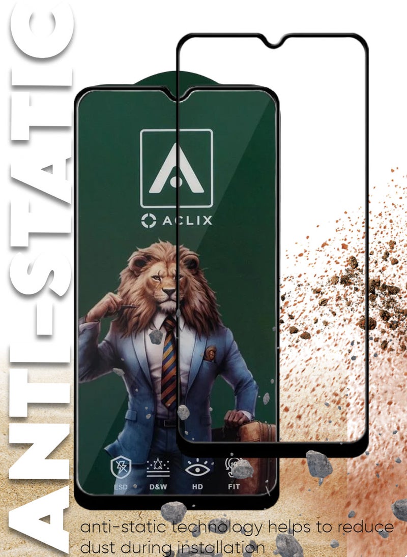 ACLIX Antistatic ESD Dustproof Premium Quality High Definition Tempered Glass Screen Protector Designed For Samsung Galaxy A70 - Image 4