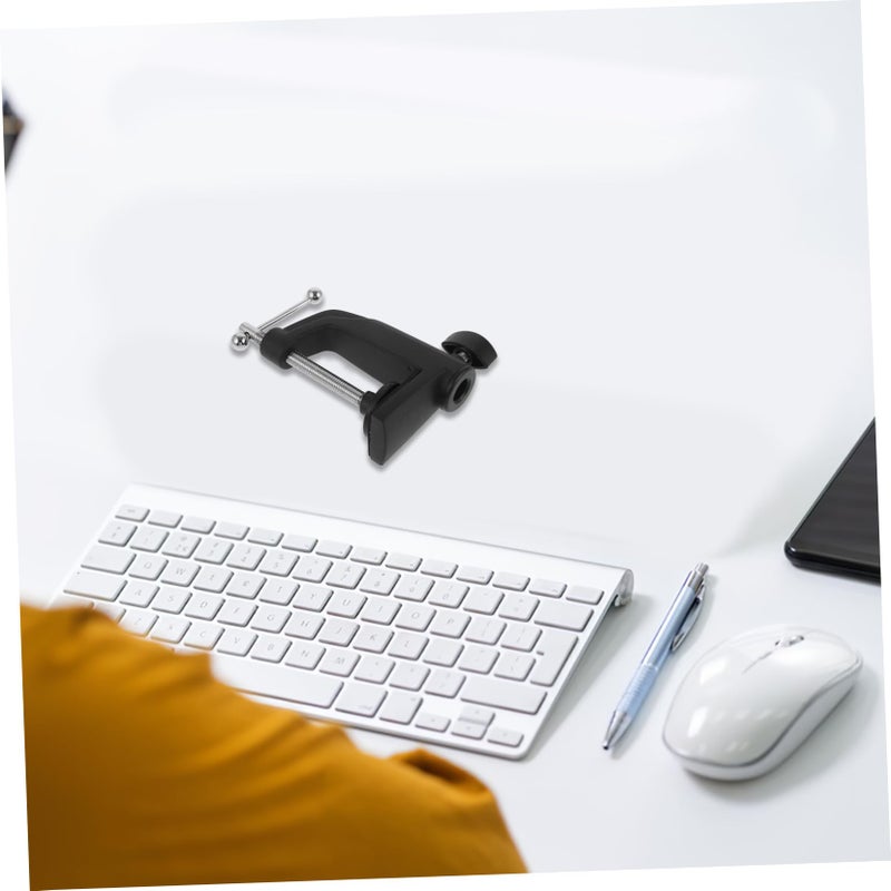 Multi Functional Microphone Stand Clamp Boom Arm Table Mount Clip - Image 5