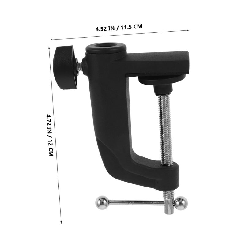 Multi Functional Microphone Stand Clamp Boom Arm Table Mount Clip - Image 4