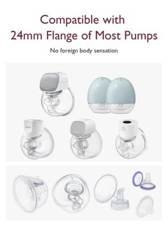 evenflo Evenflo Feeding Replacement Silicone Membranes and Valves for Advanced Breast Pumps (2 of Each)  - Image 2