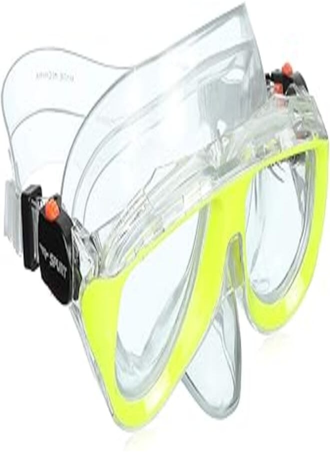 Spurt SPURT Snorkeling Mask with Tube M213 (Pvc) Yellow and Transparent Set of 2 