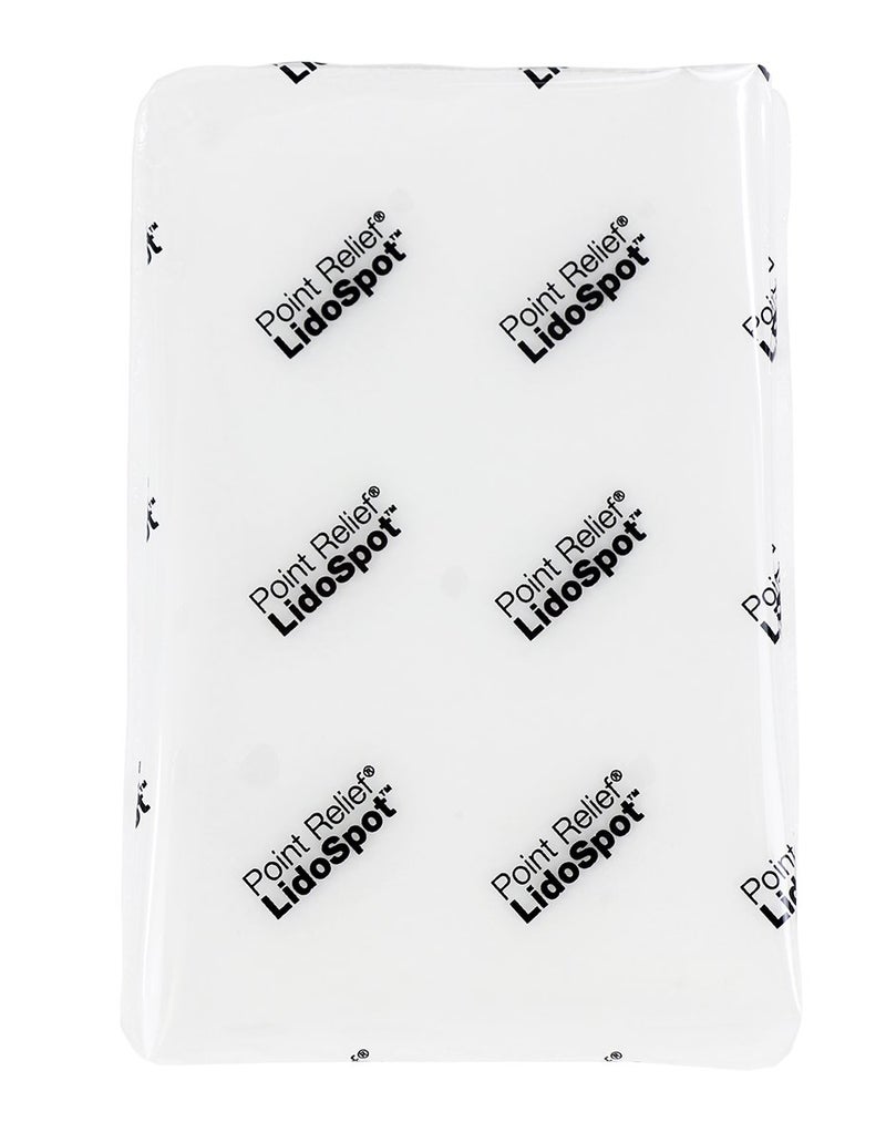 Point Relief 13-5310-5 LidoSpot Pain Relieving Patch, Universal Size, 6" Length, 4" Width, Pack of 5