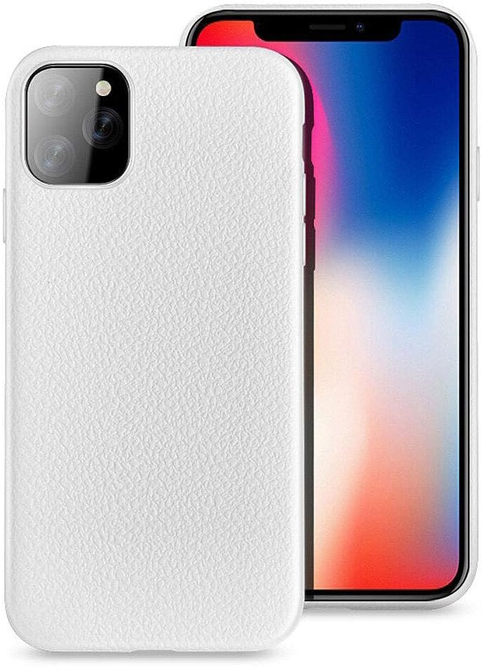 3إي غطاء حماية بلاستيكي مرن رفيع لهاتف آيفون 11 برو أبيض - Image 1