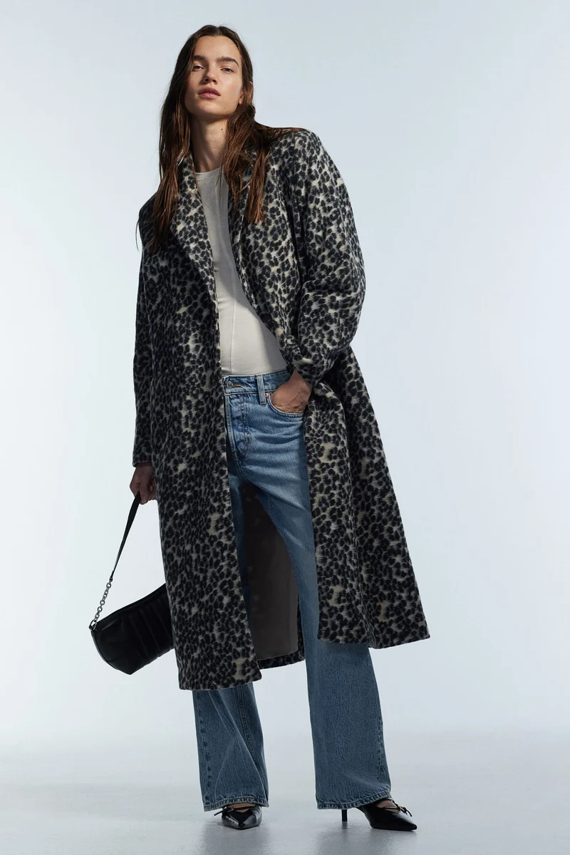 اتش اند ام Single-breasted coat