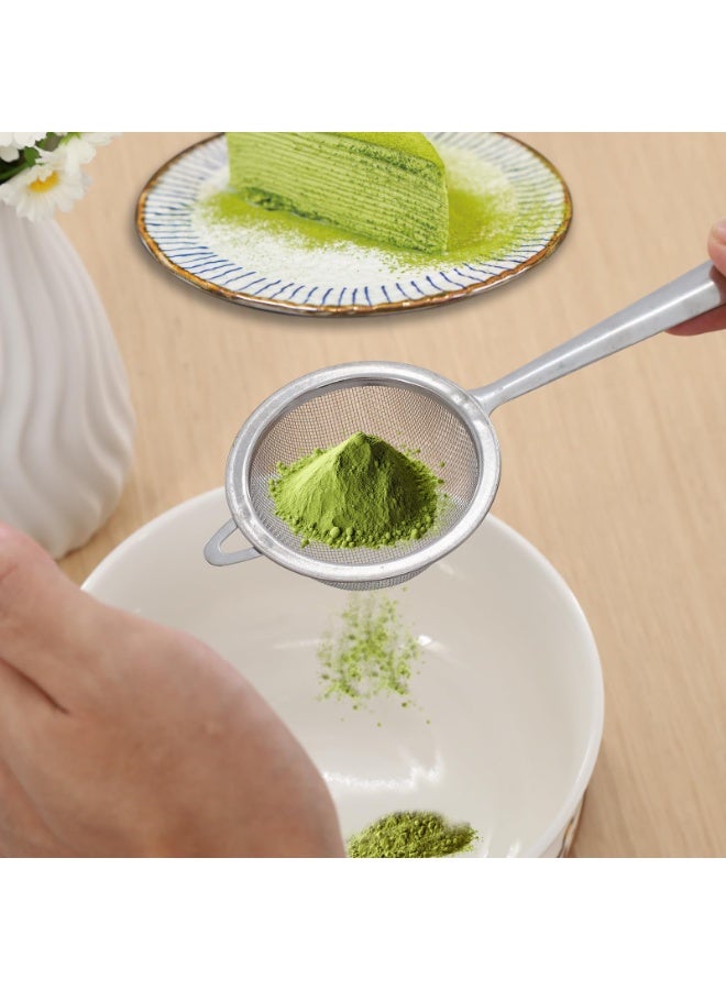 Winner Matcha Sifter, Stainless Steel Matcha Sieve Hand Small Mini Tea Strainer Fine Mesh, Eliminate Clumps In Matcha Green Tea Powder - Image 2