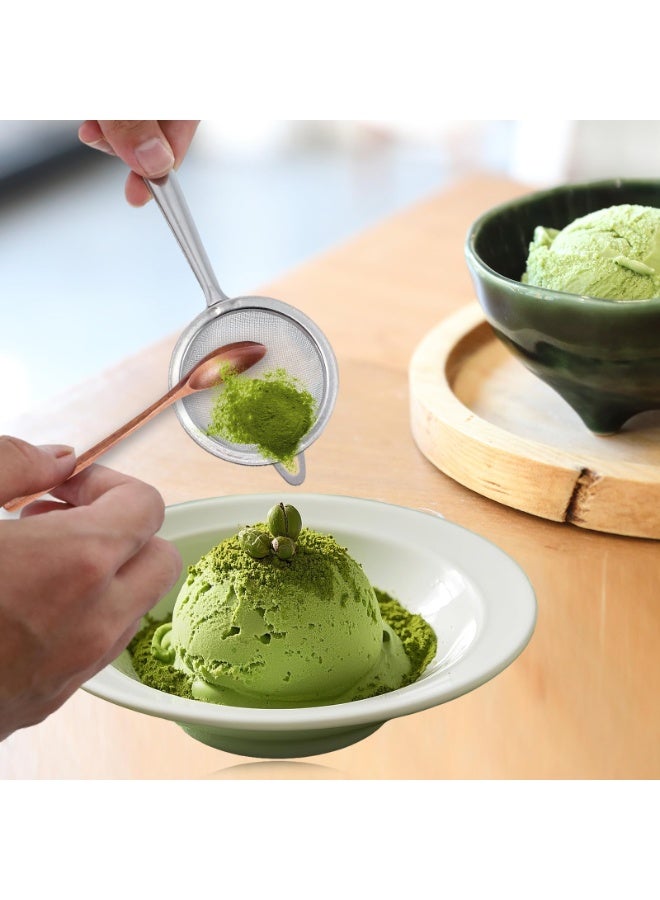 Winner Matcha Sifter, Stainless Steel Matcha Sieve Hand Small Mini Tea Strainer Fine Mesh, Eliminate Clumps In Matcha Green Tea Powder - Image 3