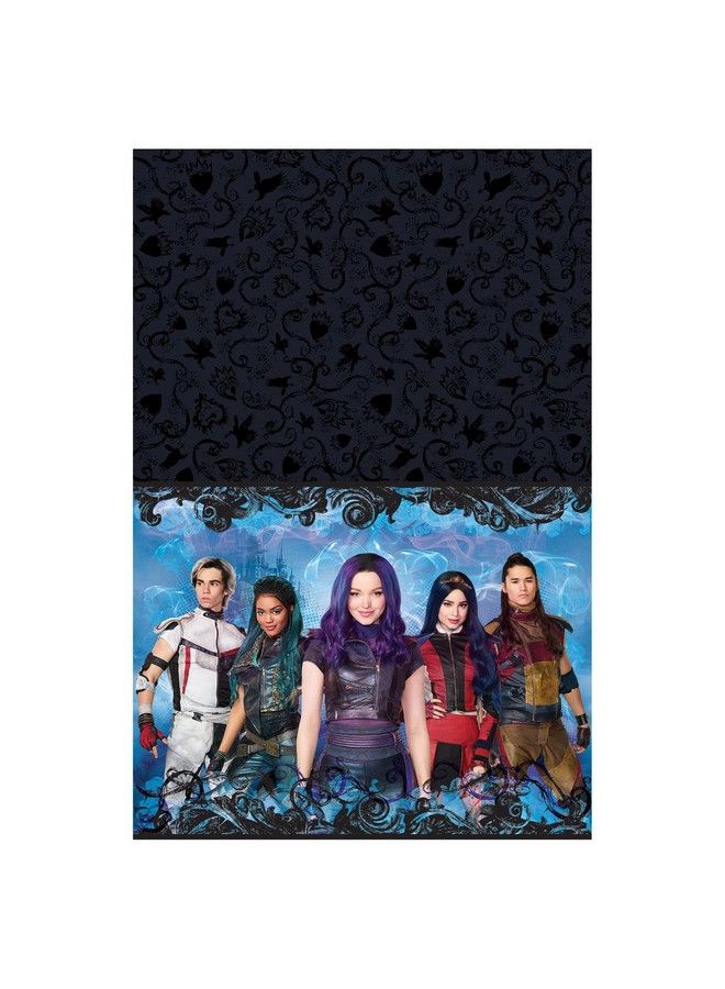 Amscan Disney Descendants 3 Plastic Tablecover 54" X 96" 1 Pc - Image 2