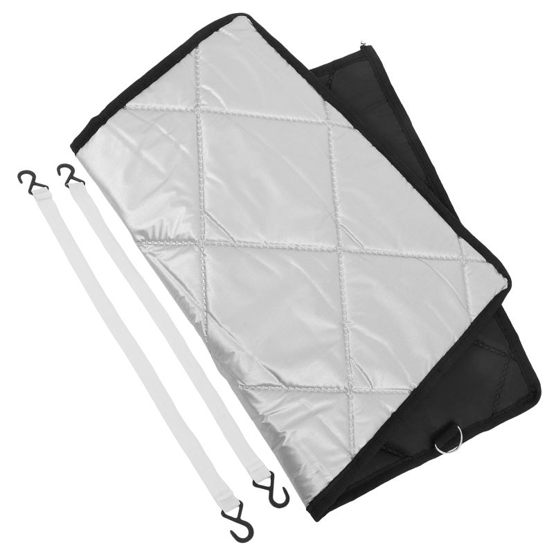 🌱 غطاء حراري للطعام للنقل والتموين الخارجي 50x35 سم عازل متين فضي - Image 5