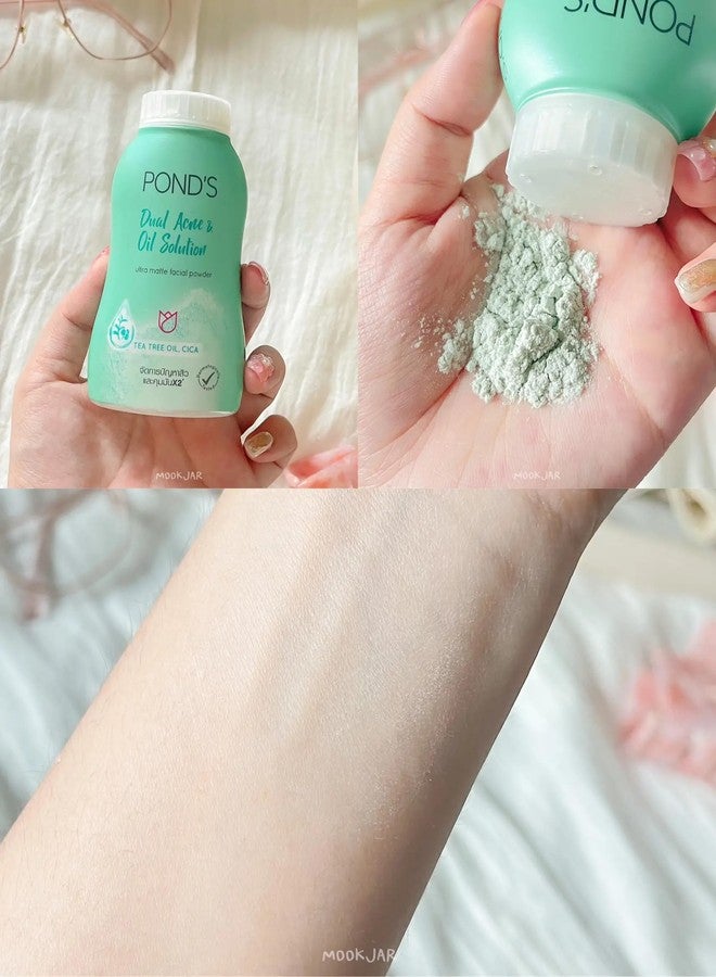 بوندس بودرة الوجه فائقة النعومة من بوندز لعلاج حب الشباب والزيوت، 50 جم (زيت شجرة الشاي، سيكا) - Image 5