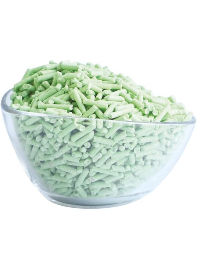 كيت كات رمل قطط كيت كات صديق للبيئة برائحة الشاي الأخضر، 7 لتر - Image 2