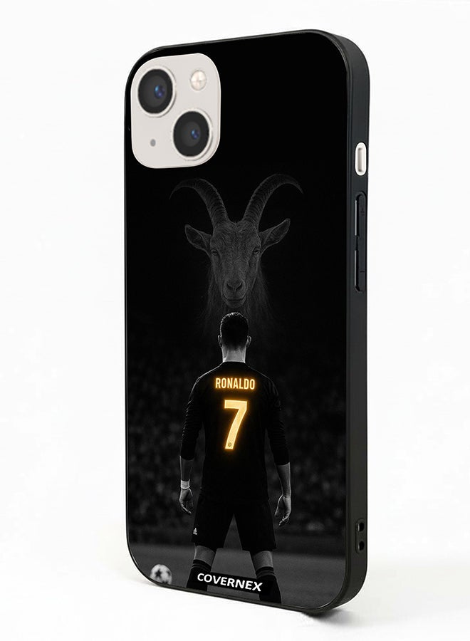 Covernex غطاء حماية آيفون 13 من أبل مزخرف بتكريم كريستيانو رونالدو - Image 1
