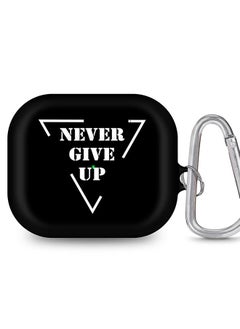StylePods Case for Airpods 3rd Gen Case With Anti-Lost Keychain - Never give up