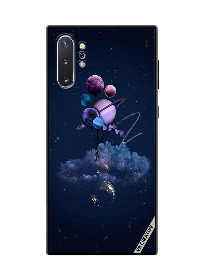 VR CREATIVE Protective Case Cover For Samsung Galaxy Note10 Plus 5G Galaxy Design Multicolour - Image 1