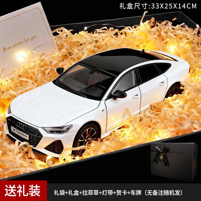 1:18 Audi RS7 Alloy Toy Car Model – Sound and Light Features for Boys - Image 1