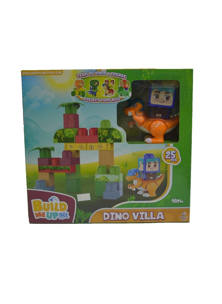 Build Me Up Maxi Dino Villa Game 