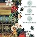 BenBen Puzzles for Adults 1000 Pieces Vintage Books and Wildflower Jigsaw Puzzle with Letters on Back Challenging Puzzles for Family Game Night Home Dcor Book Lovers Gifts - Image 4