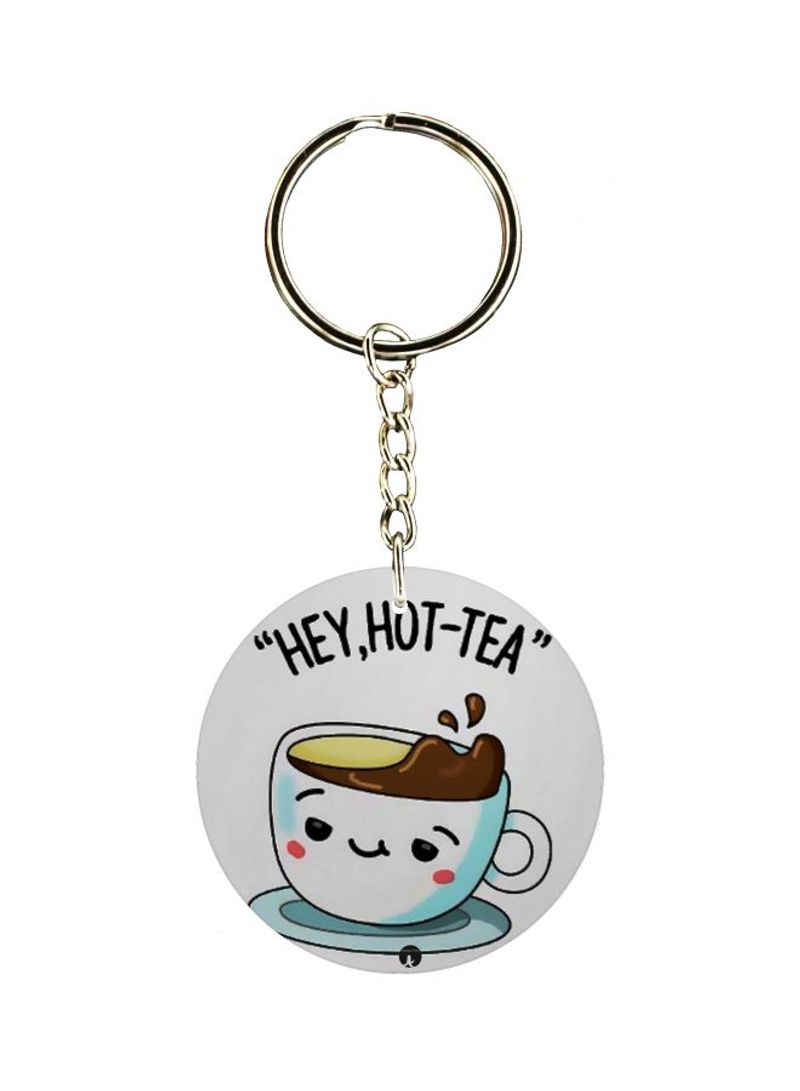 Cartoon Themed Single Sided Keychain