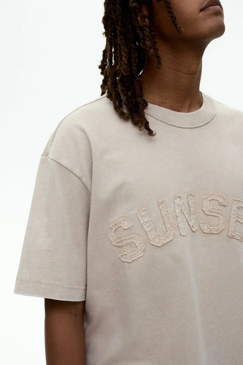 H&M Loose Fit Printed T-shirt