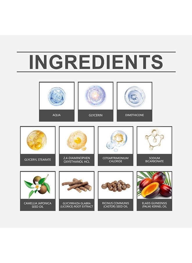 East Moon Hairfillup Hair Concealer,Hairfillup Hair Concealer for Men,Root Cover Up,Concealer for Hair,Hair Fillup Hair Concealer,Hair Fibers for Men,Easily Cover Loose Hair and Show Hair Volume 50g - Image 3