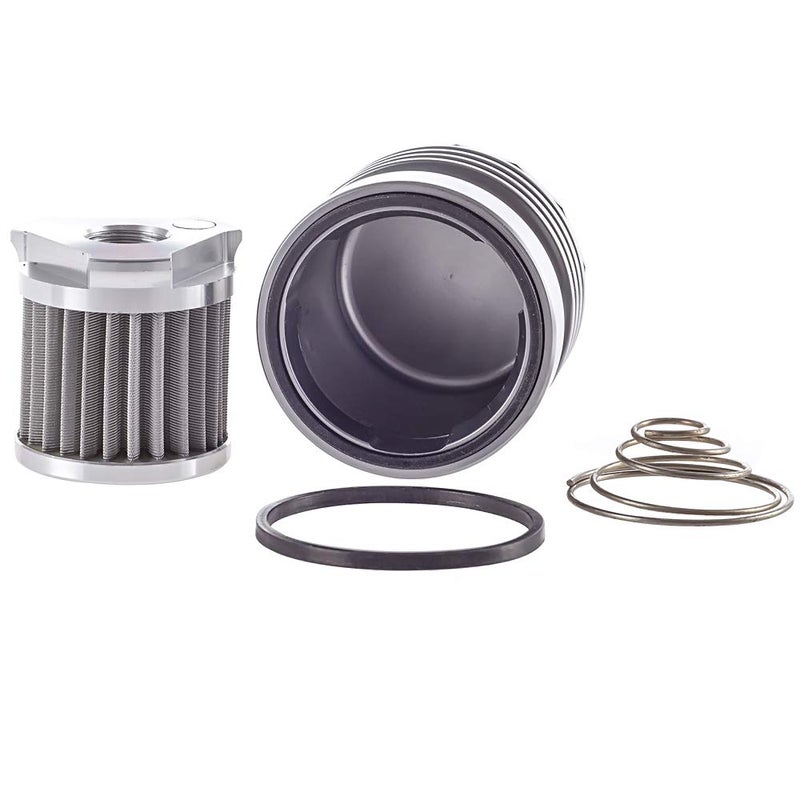 DLP Motorcycle Racing Stainless Steel Reusable Oil Filter with Replacement cartidge fitting Thread size M20*1.5 - Image 2