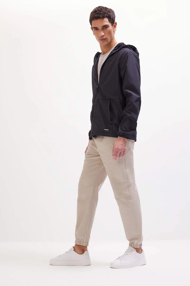 Defacto  Slim Fit Gabardine Joggers for Men | Best Price UAE