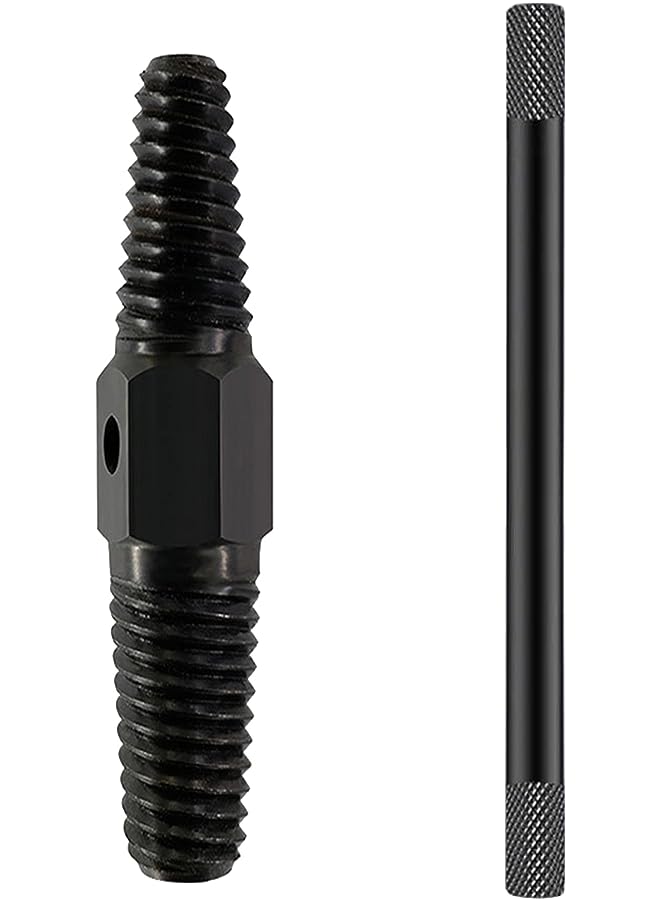 KEWAYO Screw Extractor, Broken Screw Bolt Water Pipe Remover, Dual Use Water Pipe Stud Drill Bits Remover Hand Tool, for 1/2 Inch 3/4 Inch Pipes Valve Faucet - Image 1