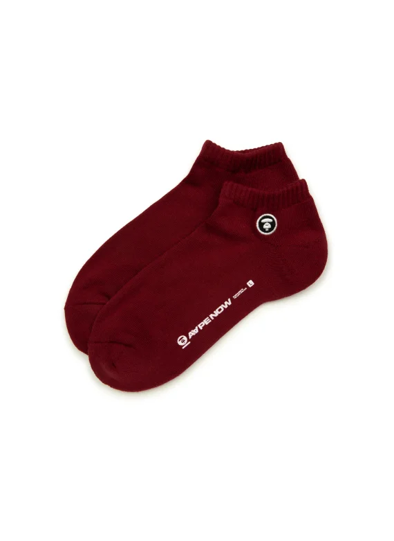 ايه ايه بي إي Moonface logo low-cut socks