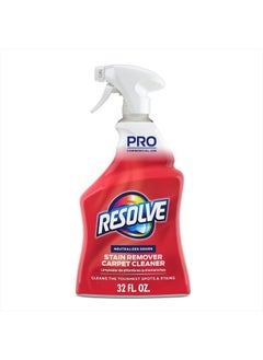 Resolve Professional Strength Spot and Stain Carpet Cleaner, Carpet Cleaner, Carpet Cleaner Solution, 32 Fl Oz  - Image 1