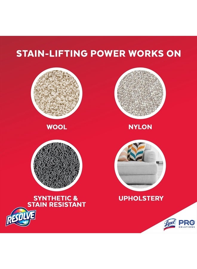Resolve منظف سجاد بقوة احترافية لإزالة البقع واللطخات، منظف سجاد، محلول منظف السجاد، 32 أونصة سائلة - Image 5