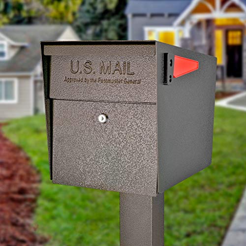 Mail Boss 7129 Surface Mount Post, Bronze - Image 2