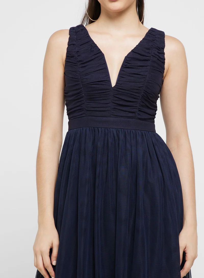 TFNC Tulle Midi Dress