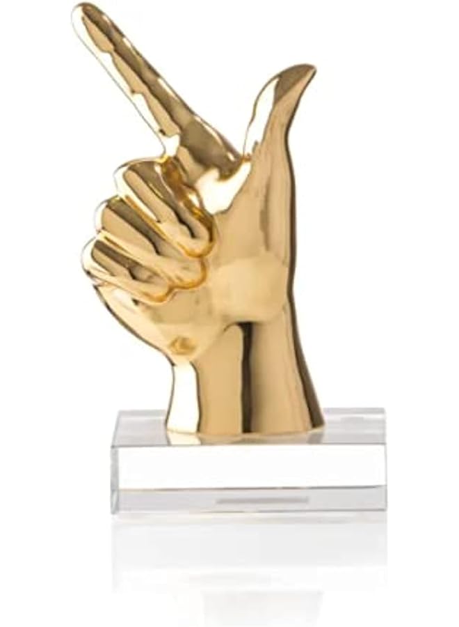 Zaboon Dco Sculptures (Gold, Clear) - Image 1