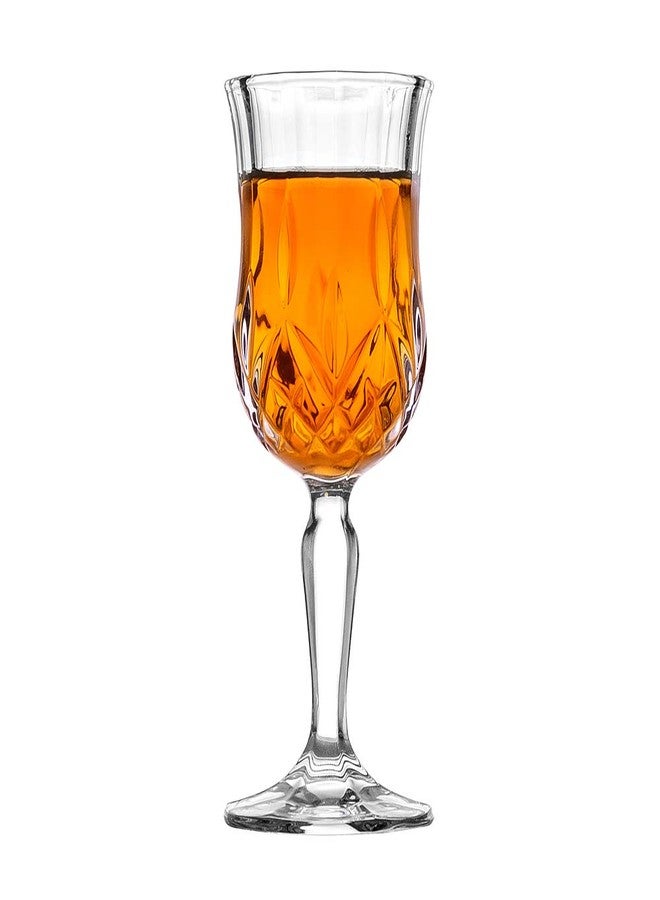 أملونج كريستال أكواب أملونج الكريستالية الخالية من الرصاص للمشروبات الروحية - 5 أونصة، طقم من 6 قطع - Image 3