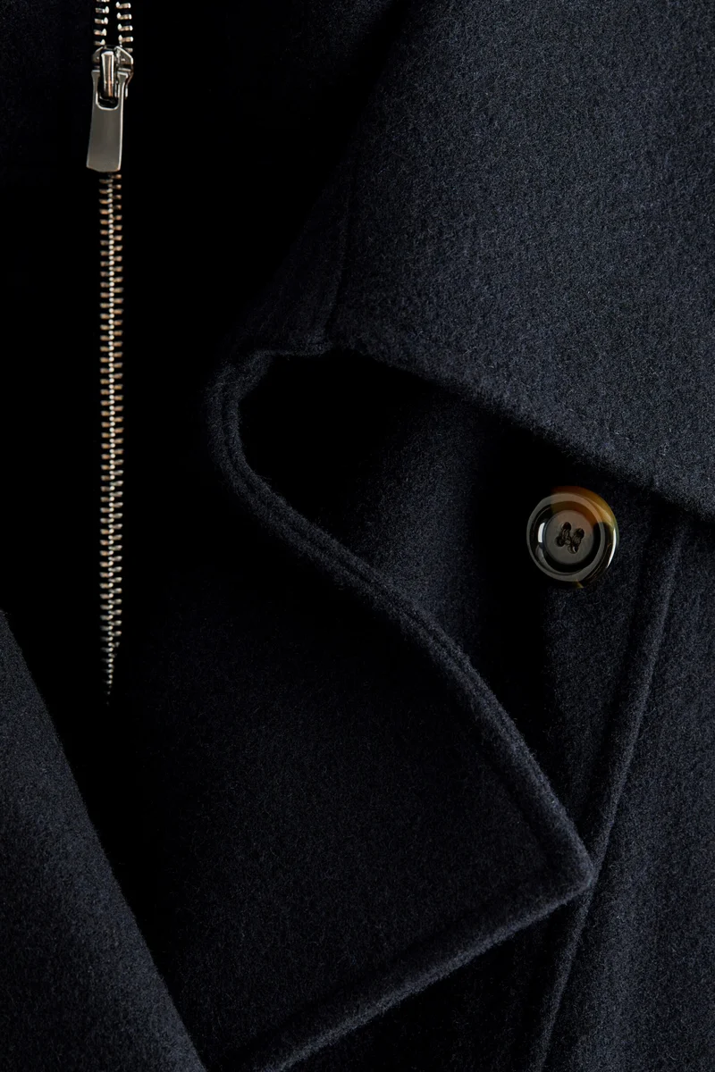 H&M  Oversized wool-blend coat for Women | Best Price UAE