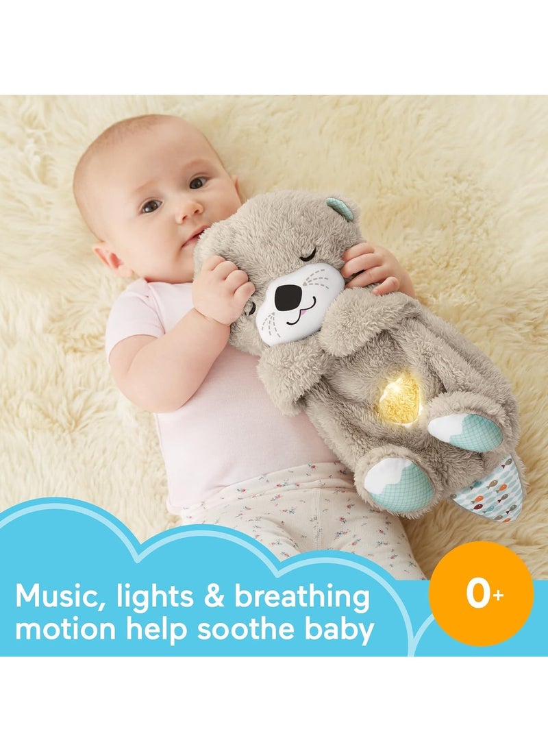 YQbest - Neonatal Soothing Doll Sleep Toy Little Otter Baby Plush Toy 36cm - Image 1