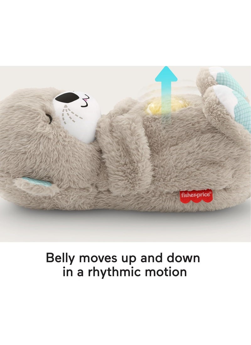 YQbest - Neonatal Soothing Doll Sleep Toy Little Otter Baby Plush Toy 36cm - Image 1