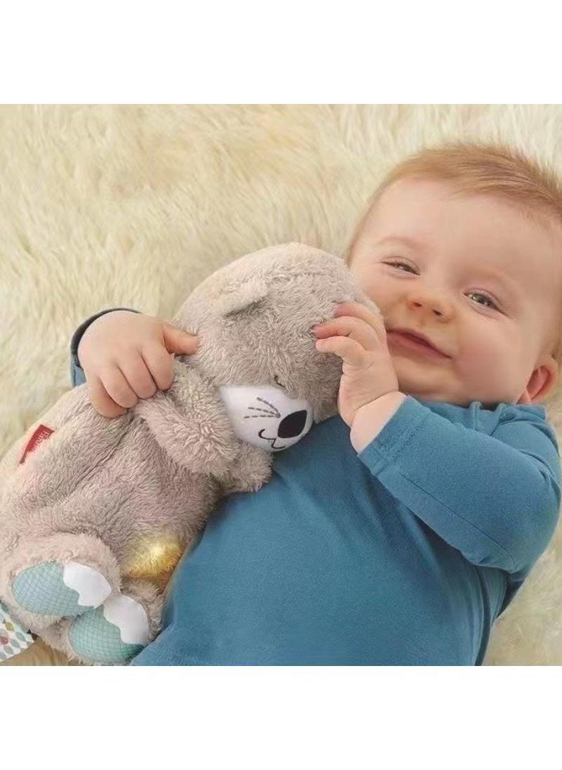 YQbest - Neonatal Soothing Doll Sleep Toy Little Otter Baby Plush Toy 36cm - Image 1
