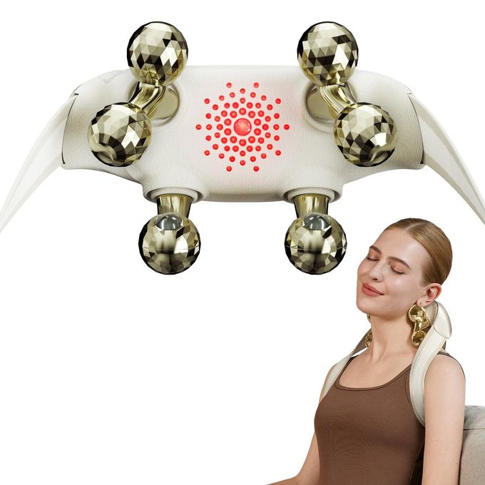 SKG Neck Massager for Pain Relief Deep Tissue Shiatsu Cordless Neck and Shoulder Massger with Heat Birthday Gifts for Men Women Dad Mon Grandpa H7 Ultra E - Image 3