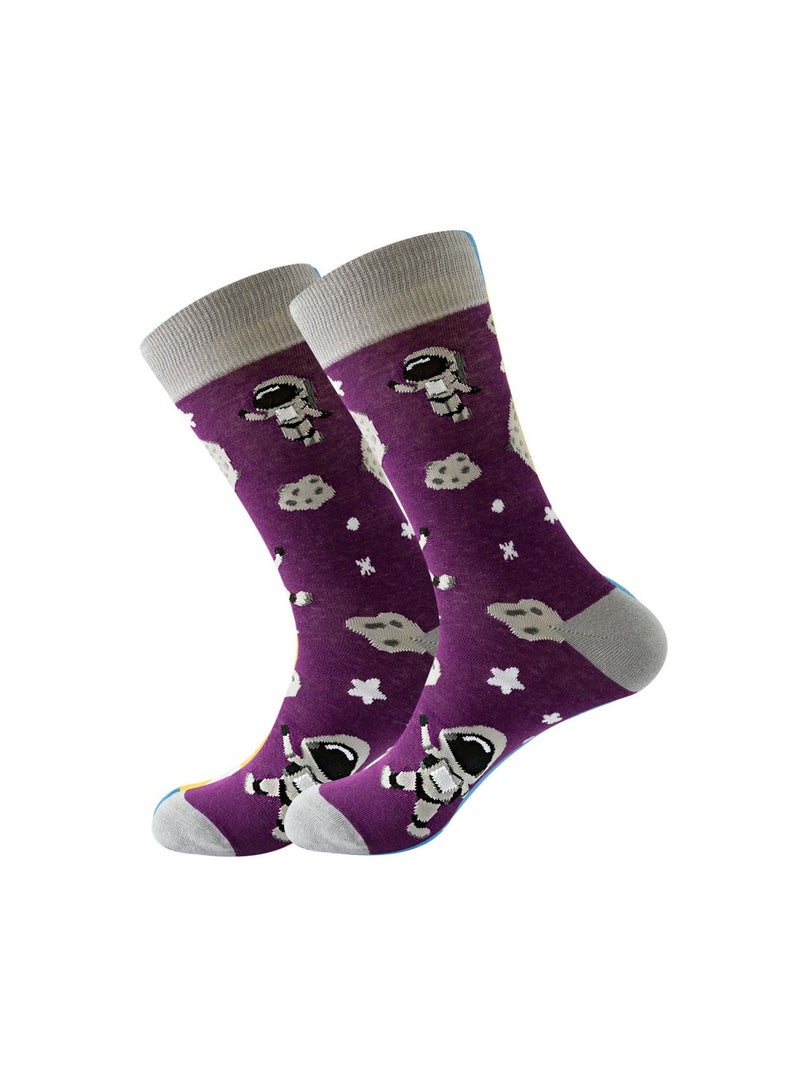 Loquat Anti Slip Mid Calf Sport Socks