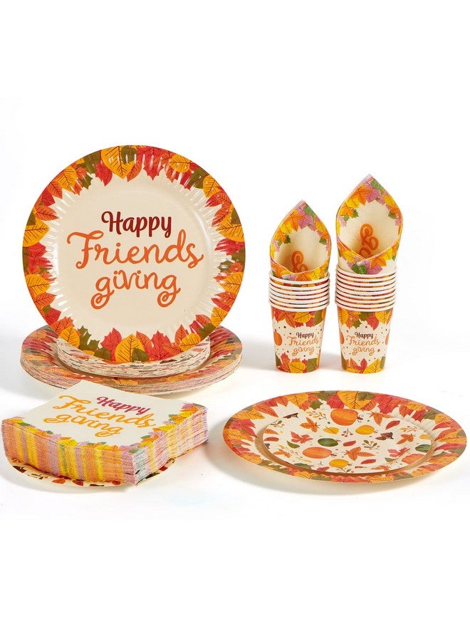 JOYIN 120 PCS Thanksgiving Disposable Dinnerware Dinner Plate, Thanksgiving Paper Plates and Napkins Sets, Thanksgiving Party Favor Supplies, Thanksgiving Decorations, Thanksgiving Fall Plates Napkins - Image 1
