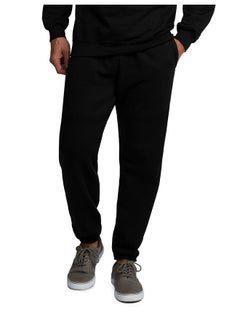 FRUIT OF THE LOOM Men'S Eversoft Fleece Joggers, Moisture Wicking & Breathable, Sizes S2X, Cotton Blendblack, Medium  - Image 1