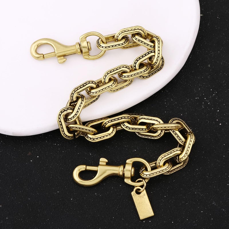 SORGERLY Bag Purse Charm Extender Chain - Vintage Handbags Strap Replacement Keychian Accessories - Designer Birthday Gifts for Women (Gold) - Image 4