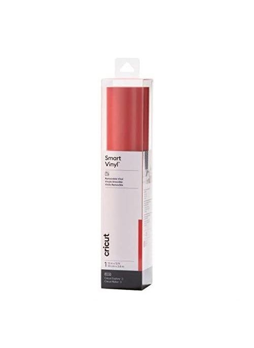 Cricut Cricut Smart Vinyl Removable 1 Sheet 33cm x 36m Red 12ft  - Image 3