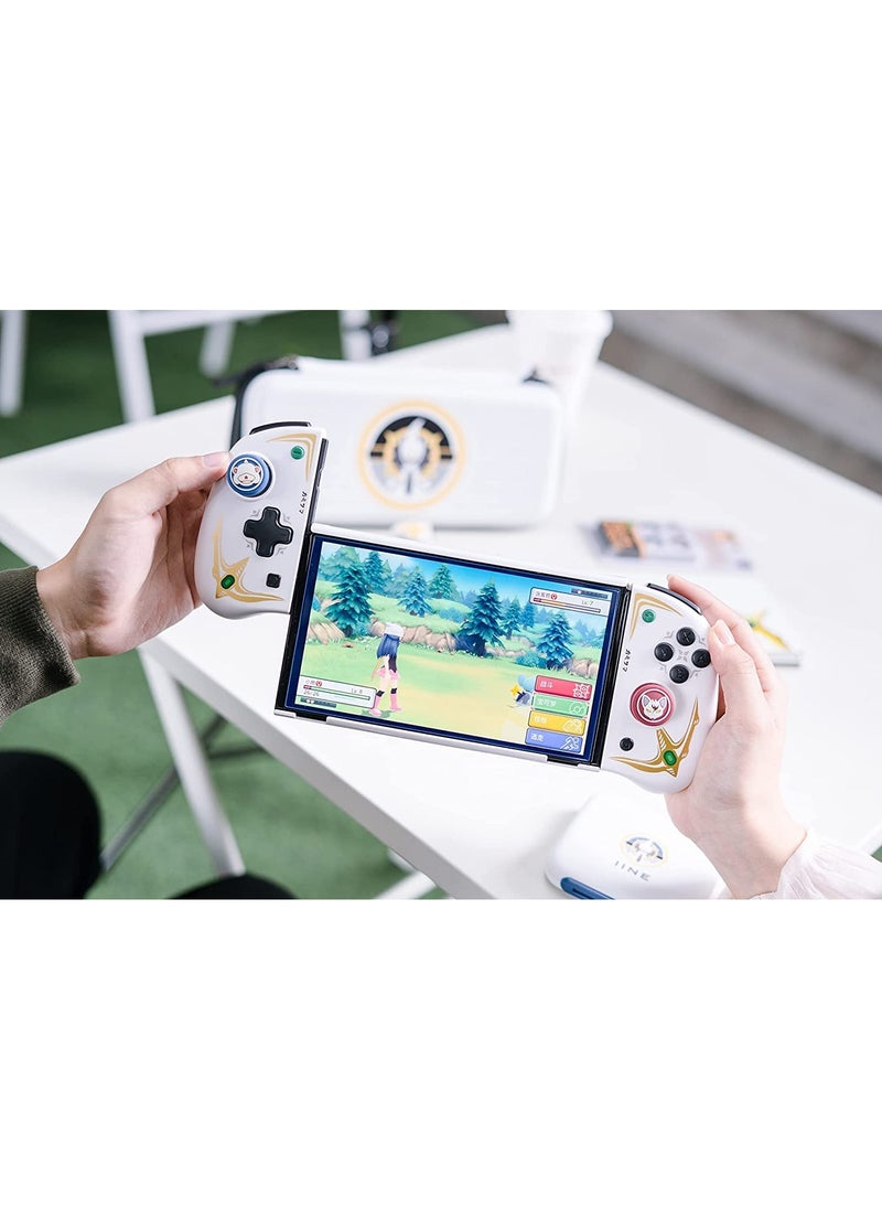 IINE NEW IINE Wake up Right Left Wireless Controller Joypad Joystick Bluetooth Gamepad Black Auto Fire Mapping for Switch  - Image 4